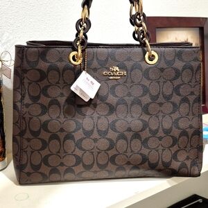 Coach tote bag large